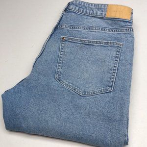 VINTAGE &DENIM HIGH WAIST STRAIGHT JEANS 14/32x27 🦋